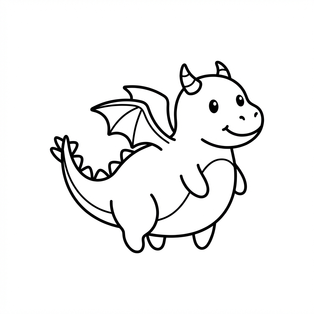 Dragon drawing preview