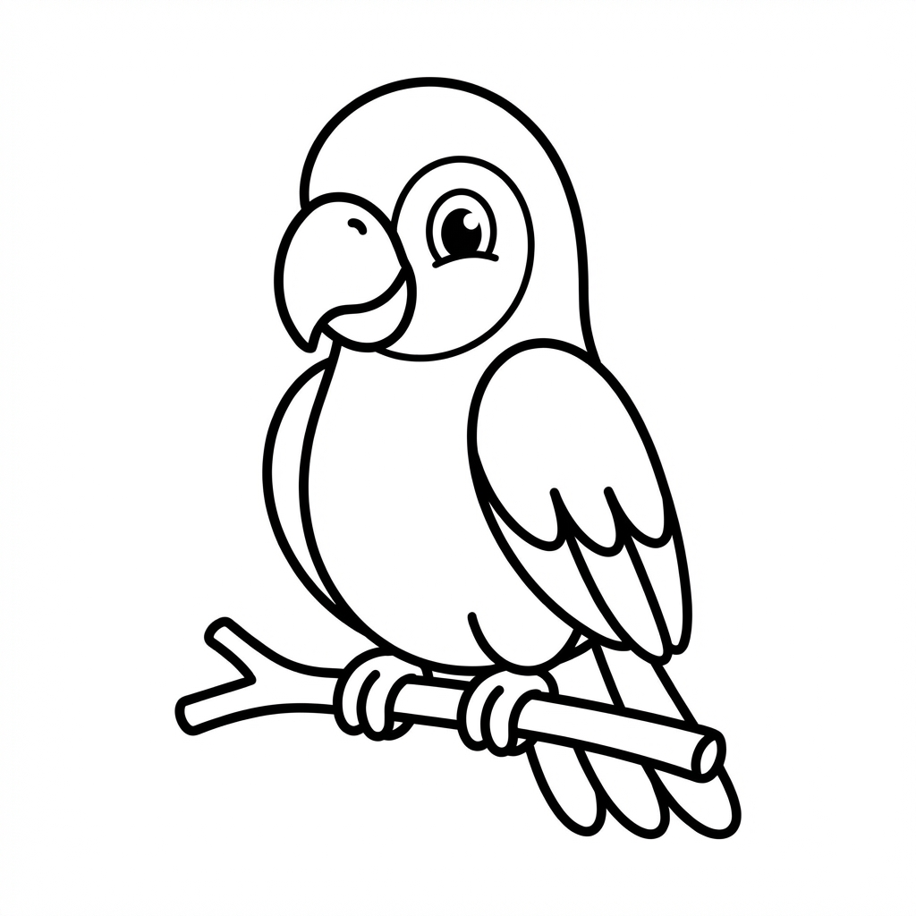 Parrot drawing preview