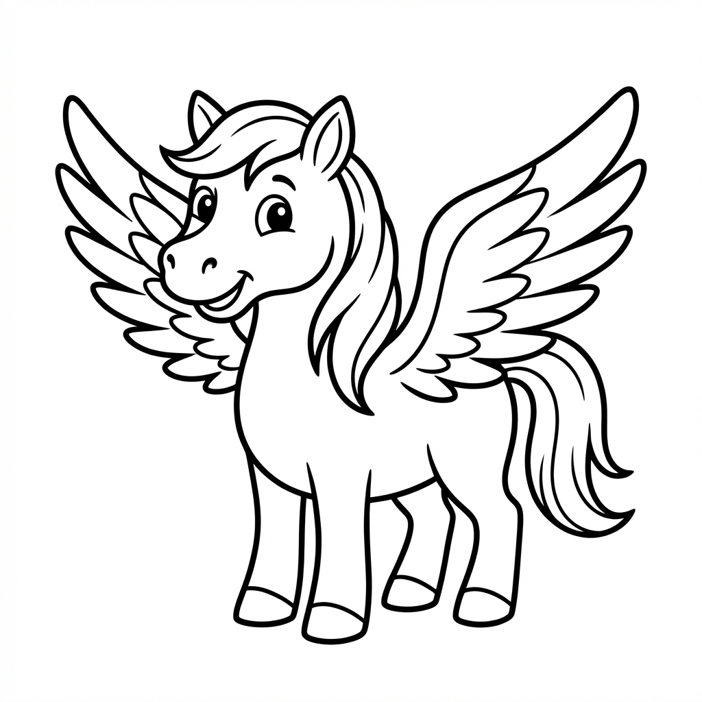 Pegasus drawing preview