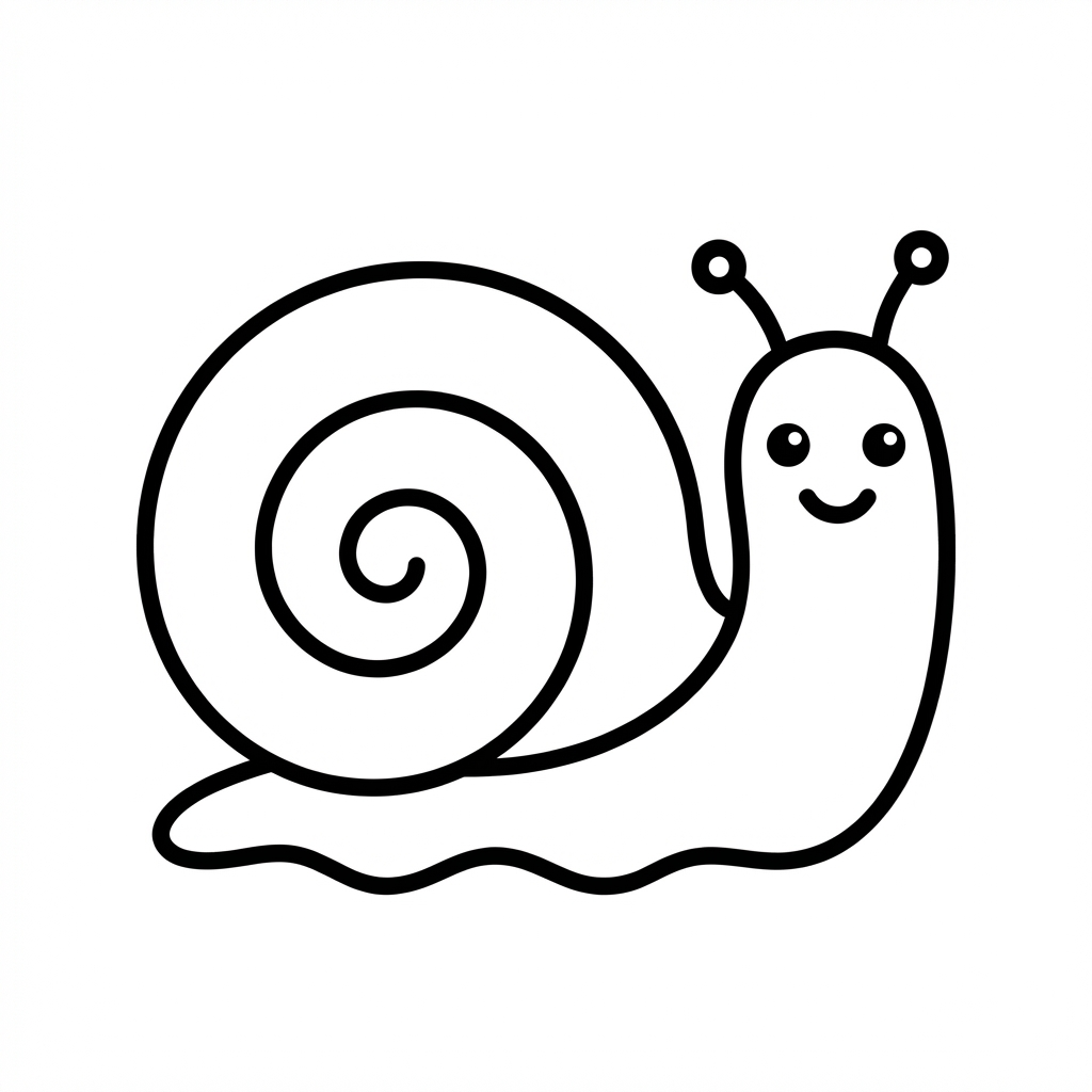 Snail drawing preview