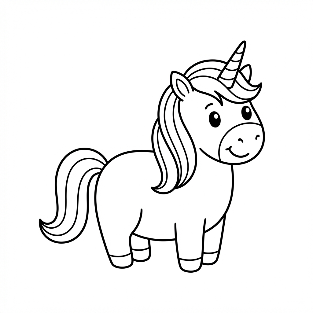 Unicorn drawing preview